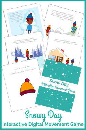 Snowy Day Movement Activity